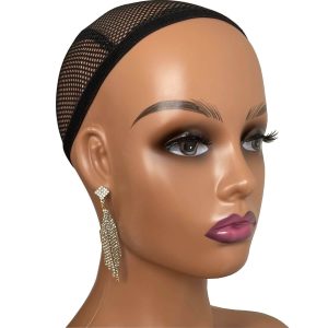 PWig Mannequin Heads 3Colors Bust Female Realistic Manikin Head with Face and Shoulders for Wigs Beauty Accessories Displaying - Image 8