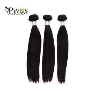 Straight Extensional Hair 13x6 Lace Frontal Closur With 3pc Bundles Baby Human Hair - Image 3
