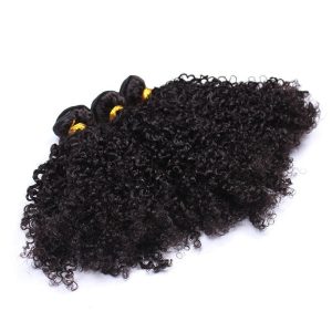Brazilian Hair 3B3C Kinky Curly Remy Hair 8A Curly Afro Weave Human Hair Extensions 3 Bundles Hair Products - Image 3