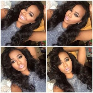 Glueless Lace Front Human Hair Wig Body Wave 8A Unprocessed Brazilian Remy Human Hair Free Part Natural Hairline for Black Women Natural Color - Image 5