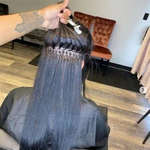 Alternative view of Bulk Wholesale 100% Remy I Tip Hair India Virgin Hair 1G Virgin Indian Hair I Tip