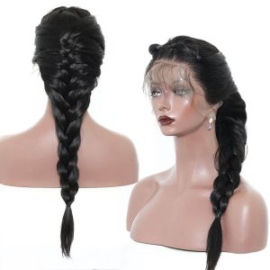 250% Full Density Brazilian Body Wave 13X6 Deep Parting Lace Frontal Wigs Bleached Knots With Baby Hair - Image 4