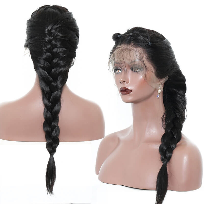 250% Full Density Brazilian Body Wave 13X6 Deep Parting Lace Frontal Wigs Bleached Knots With Baby Hair - Image 4