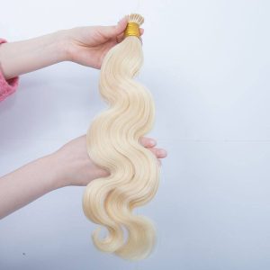 613 Blonde Body Wave Human Hair I Tip Microlinks Hair Extension Brazilian Virgin Hair Bulk I Tip Hair Extensions Pwigs - Image 2
