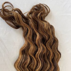 Flat K Tip Hair Extensions Real Human Cambodian Hair Highlight 4/27 Keratin Real Human Hair Flat Tip Keratin Hair Extensions Hot Fusion Flat Tip Extensions - Image 4