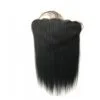 3 Bundles Hair Weave Silky Straight Hair Brazilian Lace Frontal Brazilian Remy Hair Straight Natural Color with Bleached Knots