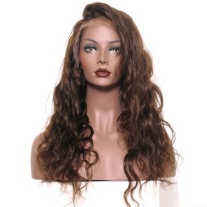 Lace Front Human Hair Wigs Pre-Plucked Natural Hair Line Body Wave 250% Density Wig with Baby Hair #4 color - Image 2