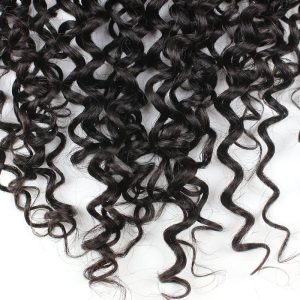 13x6 Curly Brazilian Human Hair Lace Frontal Closures Ear To Ear Bleached Knots With Baby Hair Natural Color - Image 5