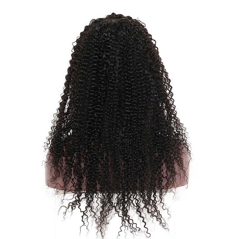 13x6 Lace Front Human Hair Wigs For Women Natural Black Pre Plucked Full 250 Density Brazilian Curly Human Hair Wig Hidden Knots - Image 2