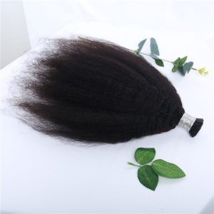 Double Drawn 100 Cuticle Remy Virgin Nano Ring U/I/Flat Tip Keratin Hair Extensions