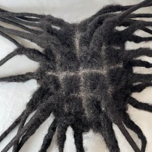 8 Inch 8x10 Transparent Full Swiss Lace Base Afro Dreadlock Extensions Toupee For Men Extensions Human Hair Dreadlock Hairpieces Replacement System - Image 7