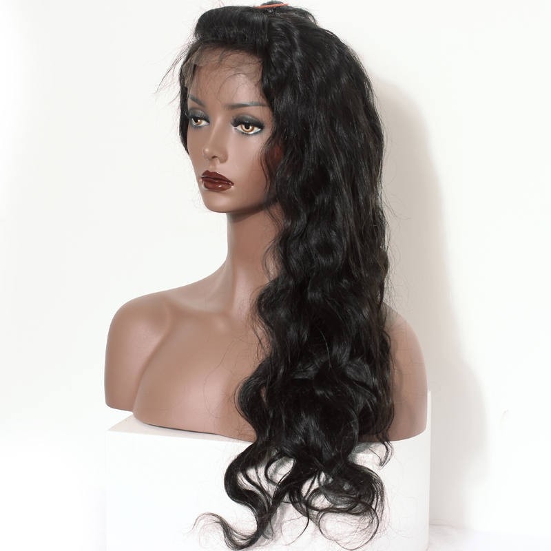 Lace Front Human Hair Wigs 250% Density Wig Pre-Plucked Natural Hair Line with Baby Hair Body Wave - Image 4