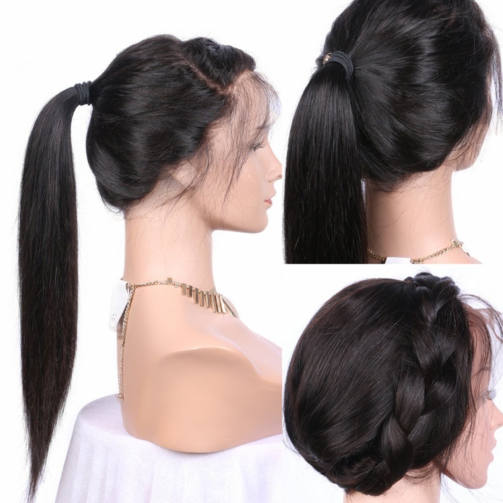 Deep Part Lace Front Wigs 13X6 Silky Straight Lace Front Human Hair Wigs Brazilian Wig Glueless Full Lace Wigs Bleached Knots for Black Women - Image 5