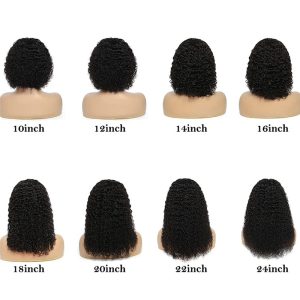 Headband Wigs Curly Human Hair for Black Women Glueless None Lace Front Wig Brazilian Virgin Hair Headband Wig Curly Half Wigs Human Hair - Image 5