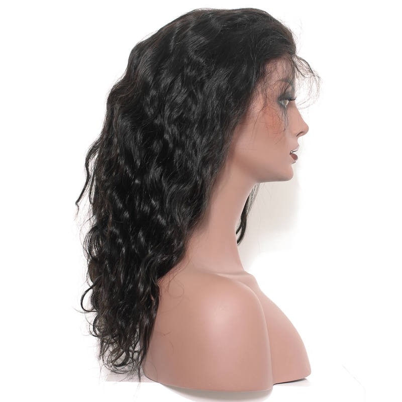Lace Front Human Hair Wigs Body Wave 250% Density Wig with Baby Hair Natural color Pre-Plucked Natural Hair Line - Image 3