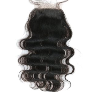 Unprocessed 8A Human Remy Hair Silk Base Closure Brazilian Body Wave closure 4x4 human hair closure 14inch - Image 4