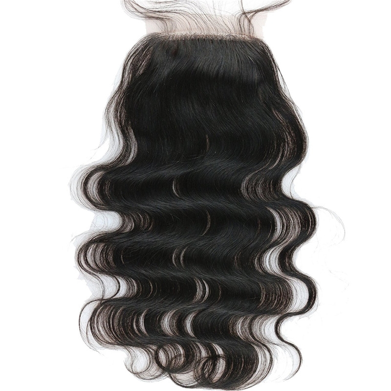 Unprocessed 8A Human Remy Hair Silk Base Closure Brazilian Body Wave closure 4x4 human hair closure 14inch - Image 4