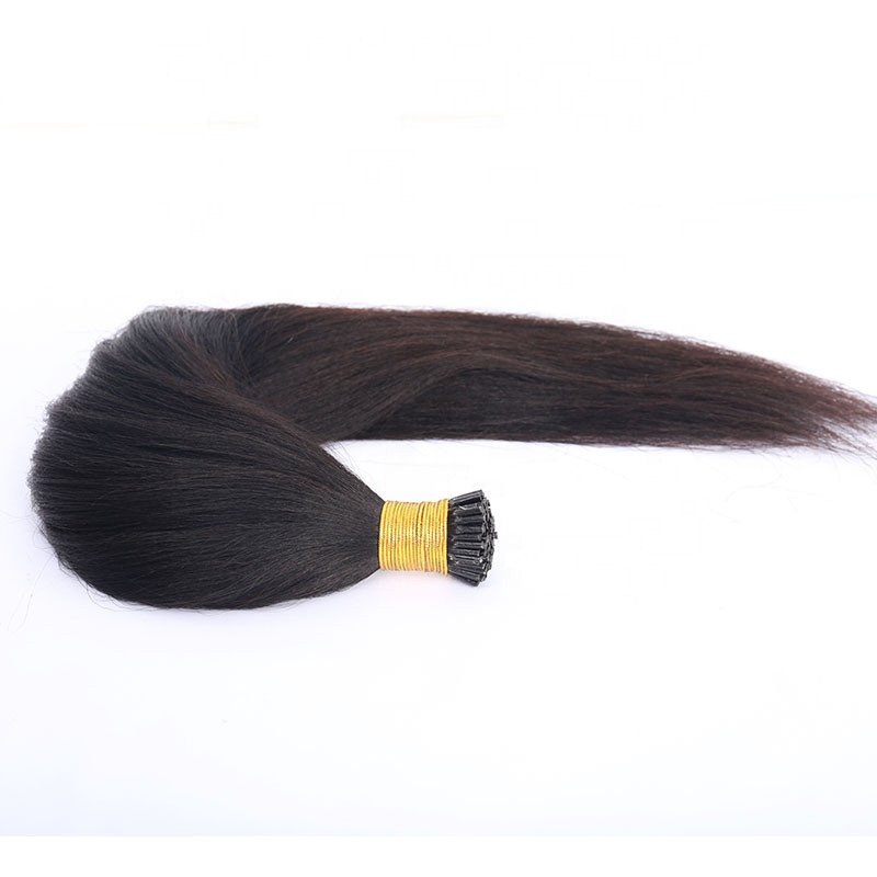 I Tips Human Hair Single Bundle Straight Brazilian Extension Cuticle Aligned 100 Human Hair Weave Bundles Brazilian - Image 5