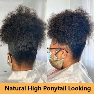 Afro Kinky Curly Brazilian Human Hair Tape In Hair Extensions Brazilian Remy Tape Hair 40pcs/Bundle  For Black Women Skin Weft Tape Glue In Hair Extensions - Image 9