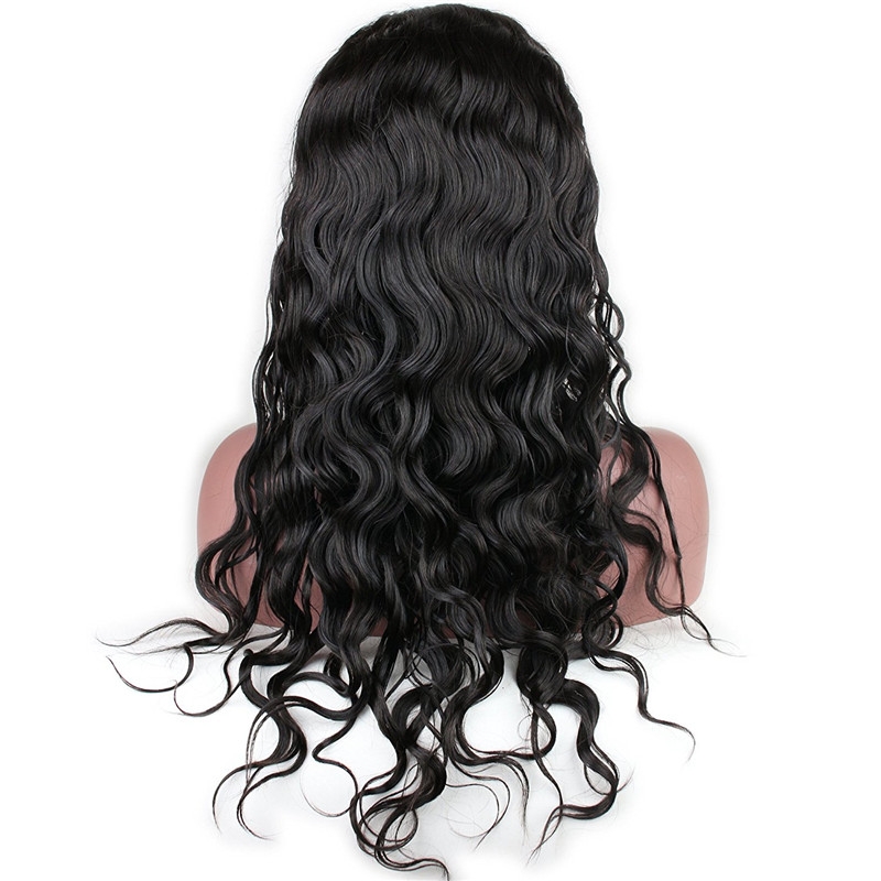 360 Full Lace Frontal Wig Natural Loose Wave Brazilian Remy Human Hair 360 Lace Front Wigs Pre Plucked Natural Hairline 360 Lace - Image 4