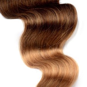 Affordable Body Wave 1B/4/27 Ombre Color Brazilian Human Hair Weave 4 Bundles - Image 4
