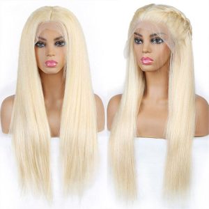 613 Blonde 13X6 Hd Lace Front Human Hair Wigs Pre Plucked Straight Human Hair Beauty Supply - Image 5