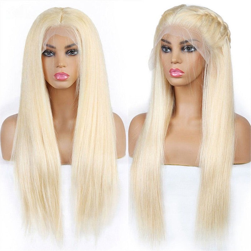 613 Blonde 13X6 Hd Lace Front Human Hair Wigs Pre Plucked Straight Human Hair Beauty Supply - Image 5