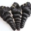 Human Hair Fashion Hair Extensions Cost Pretty Hair Weave Sewn in Hair Extensions Spring Curl
