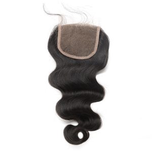 Transparent HD Swiss Thinner lace Body Wave 5x5 Lace Closure Brazilian Remy Hair Baby Hair Bleached Knots Human Hair Natural Color - Image 2