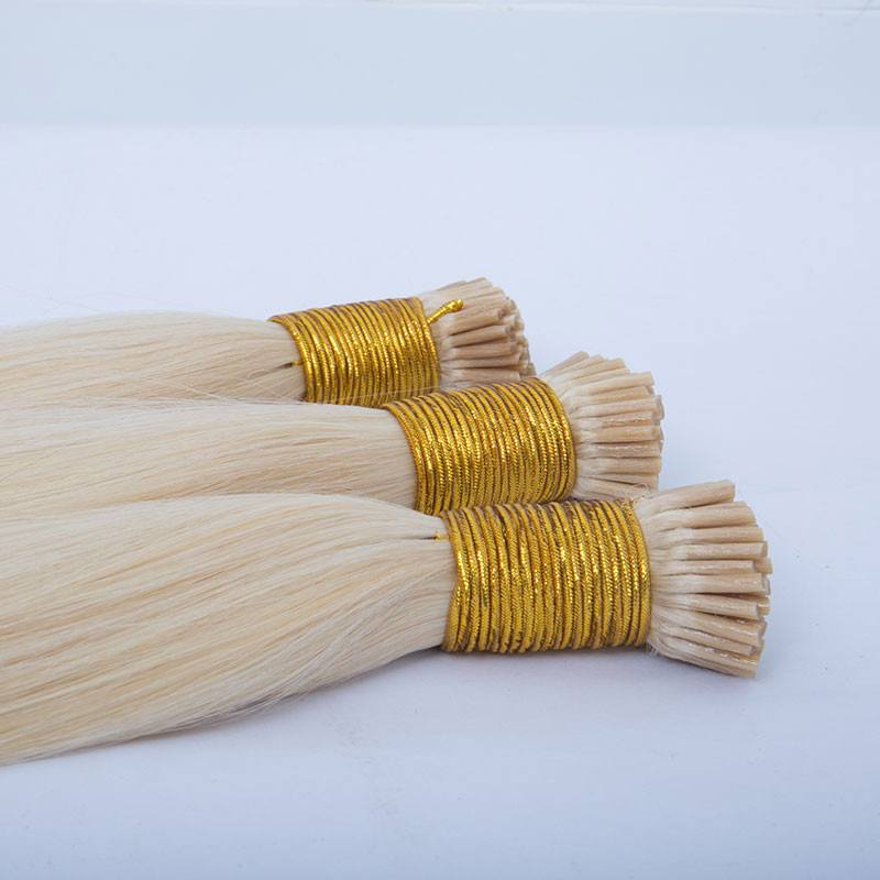 613 Blonde Straight Human Hair I Tip Microlinks Hair Extension Brazilian Virgin Hair Bulk I Tip Hair Extensions Pwigs - Image 4