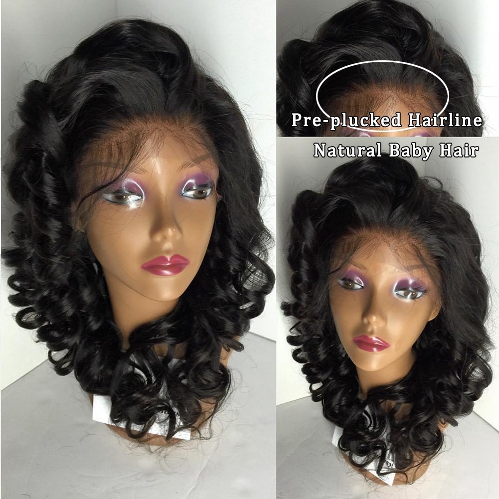 Pre Plucked 13x6 Lace Front Human Hair Wigs 150% Density Loose Wave Brazilian Human Hair Glueless Lace Front Wigs Human Hair - Image 2