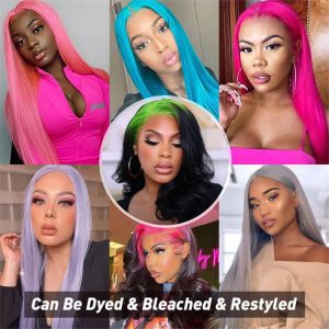 613 Blonde Human Hair Wigs Straight Hair 13X4 Hd Lace Front Wigs Pre Plucked Hairline - Image 7