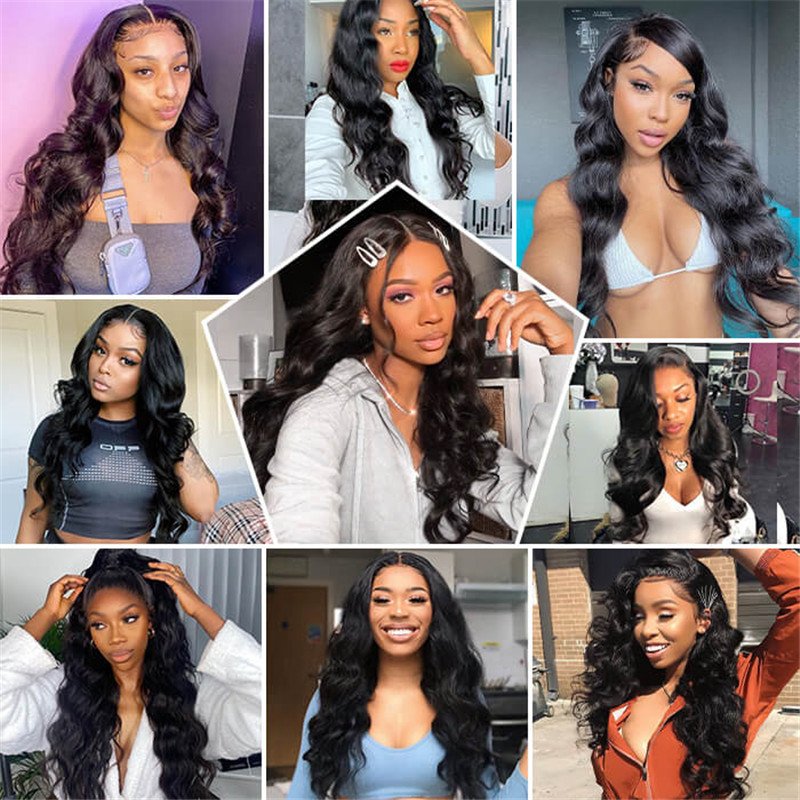 Body Wave Hd Invisible 13*6 Lace Front Human Hair Wigs Pre Plucked Brazilian Virgin Hair - Image 7