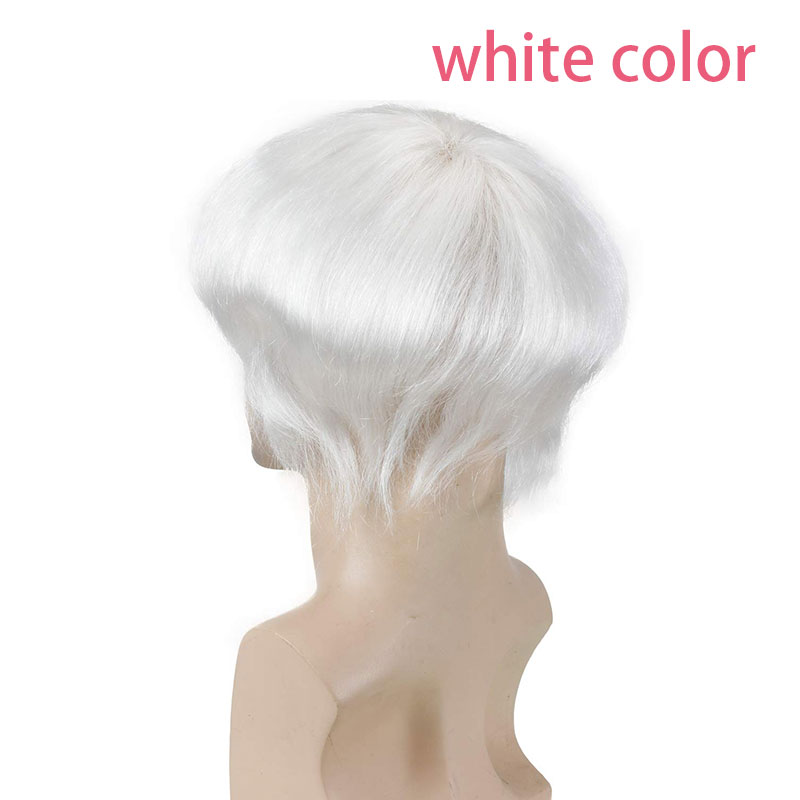 Men Wigs Human Hair Toupee Thin Skin Pu Male Wig Hair Prosthesis Men Toupee Hair 8x10inch Replacement System Remy Hair Pieces 613 Blonde - Image 16