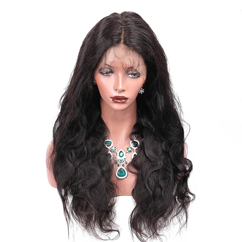 250% Density 13X6 Frontal Lace Front Human Hair Wig With Baby Hair Brazilian Hair Wigs Bleached Knots Pre Plucked Hair Line - Image 2