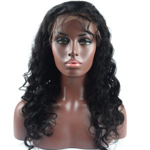 Lace Front Wig Bleached Knots Natural Hair Line With Baby Hair 250% Density Natural Color Deep Wave Brazilian Human Hair On Sale - Image 3