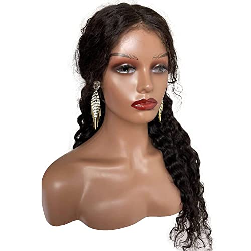 PWig Mannequin Heads 3Colors Bust Female Realistic Manikin Head with Face and Shoulders for Wigs Beauty Accessories Displaying - Image 5