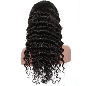 Brazilian Human Hair 13x6 Lace Front Wigs Bleached Knots With Baby Hair 250% Density Wig - Image 3