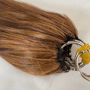 Pwigs 200pcs/Bundle Feather Line Hair Extensions 100%  Camodian Human Hair Extensions Long Straight  18-24inch Invisable Installation Brown Color - Image 5