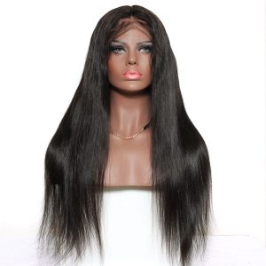 Lace Front Wigs 250% Density Lace Front Human Hair Wigs For Black Women 8A Silky Straight - Image 2