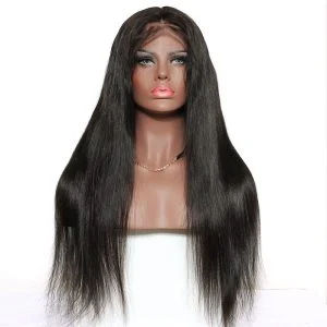 Alternative view of Lace Front Wigs 250% Density Lace Front Human Hair Wigs For Black Women 8A Silky Straight