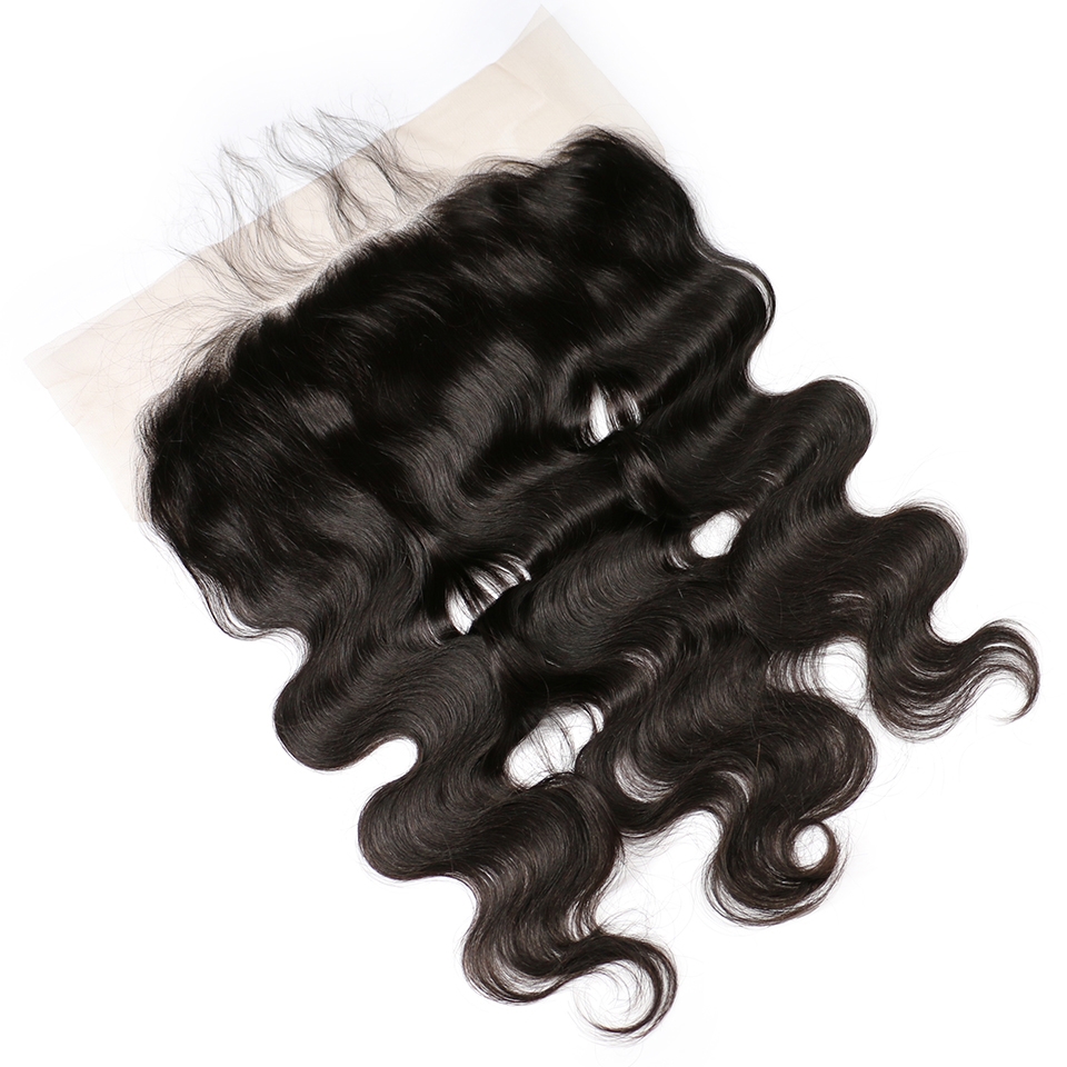 Body Wave 13x6 Ear To Ear Lace Frontal Closure With Baby Hair Pre Plucked Human Hair Brazilian Remy Hair Bleached Knots - Image 2