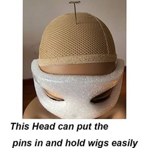 Realistic Female Mannequin Head with Shoulder Manikin PVC Head Bust Wig Head Stand for Wigs Display Making,Styling,Sunglasses,Necklace Earrings - Image 21