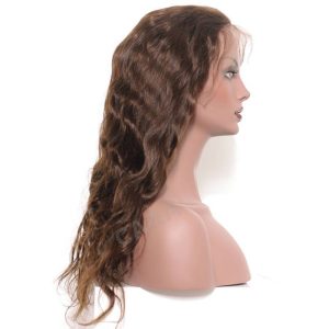 Lace Front Human Hair Wigs Body Wave 250% Density Wig Pre-Plucked Natural Hair Line with Baby Hair #4 color - Image 3