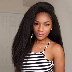 Lace Front Wigs Remy Hair Natural Black Kinky Straight Human Hair Reasonable Price Bleached Knots Natural Baby Hair