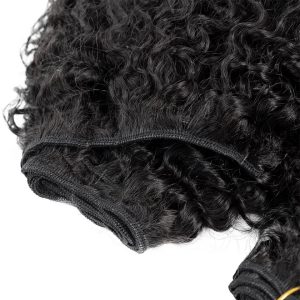 Vendor Kinky Curly Burmese Curly Hair Weft Raw Virgin Brazilian Hair For Black Women Hair Bundle Human  Hair Bundles Curly 100% Remy Hair Extension Human Weave 3 Bundle - Image 3