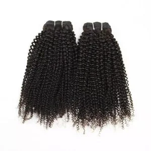 4B/4C  Kinky Curly Burmese 100% Remy Hair Extension Human Hair Weft Unprocessed Virgin Human Weave 3 Bundle
