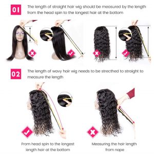 Water Wave Headband Wig Human Hair Brazilian Virgin Hair Wet and Wavy Headband Wigs Human Hair Water Wave Headband Wigs for Black Women - Image 6