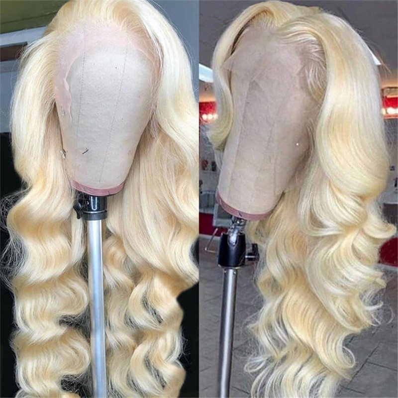 613 Wig Body Wave T Part Lace Wig Human Hair Pre Plucked Transparent Lace Wig For Black Women - Image 4