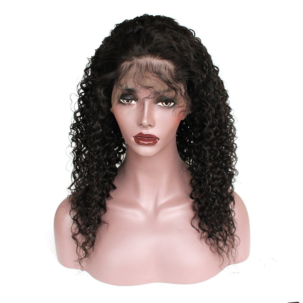 Pre Plucked 13x6inch Deep Part 150% Density Deep Curly Lace Front Human Hair Wigs With Baby Hair For Black Women Brazilian Remy Hair Curly Wigs - Image 2